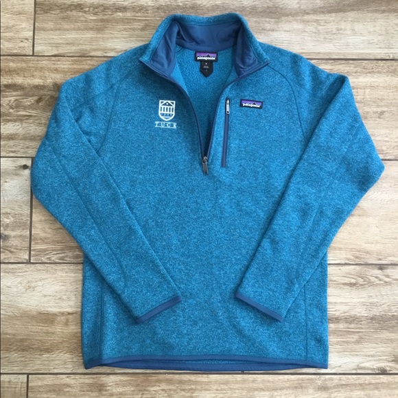 Womens Patagonia Better Sweater Fleece Teal 1/4 Zip Size Medium - Picture 4 of 7